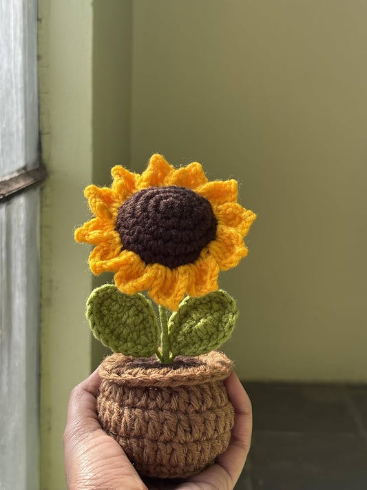 Sunflower Pot