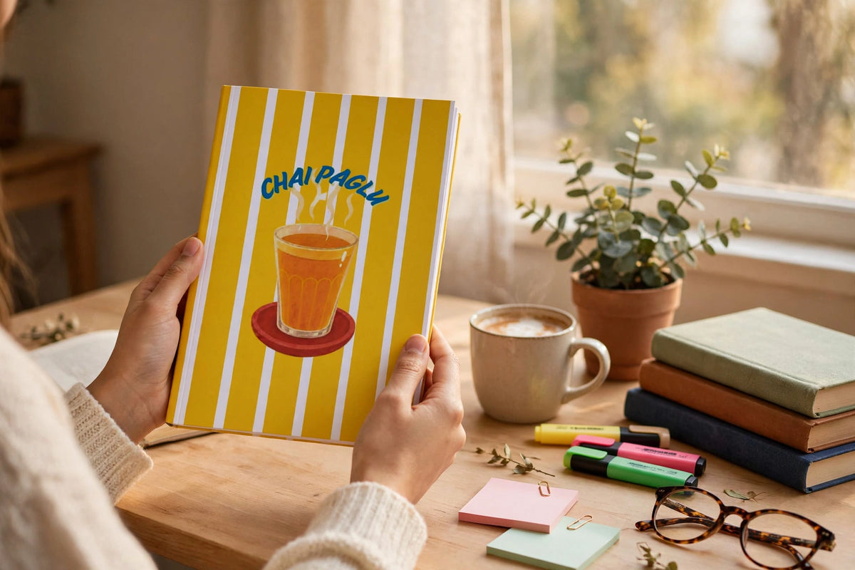 Chai Paglu – Cute Chai A5 Diary