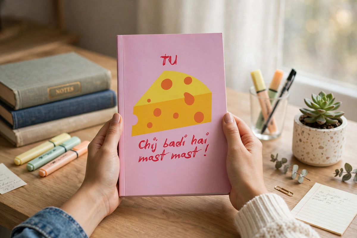 Tu Cheez Badi Hai Mast Mast – Funny Cheese A5 Diary