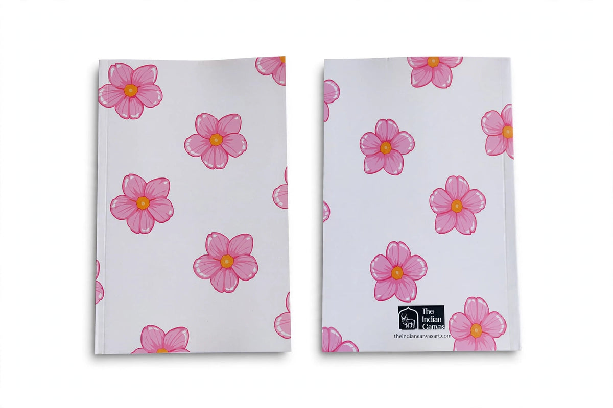 Pink Floral – Cute Flower A5 Diary