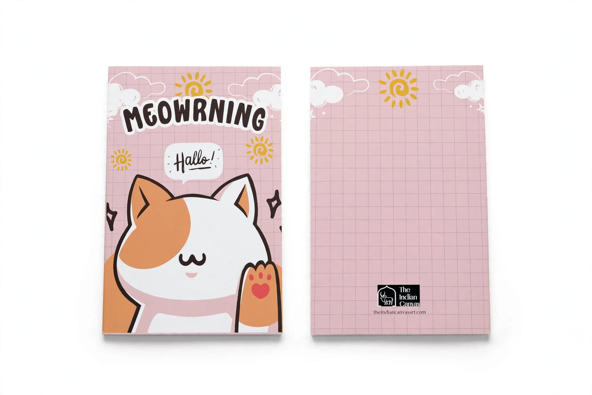 Meowrning – Cute Cat A5 Diary