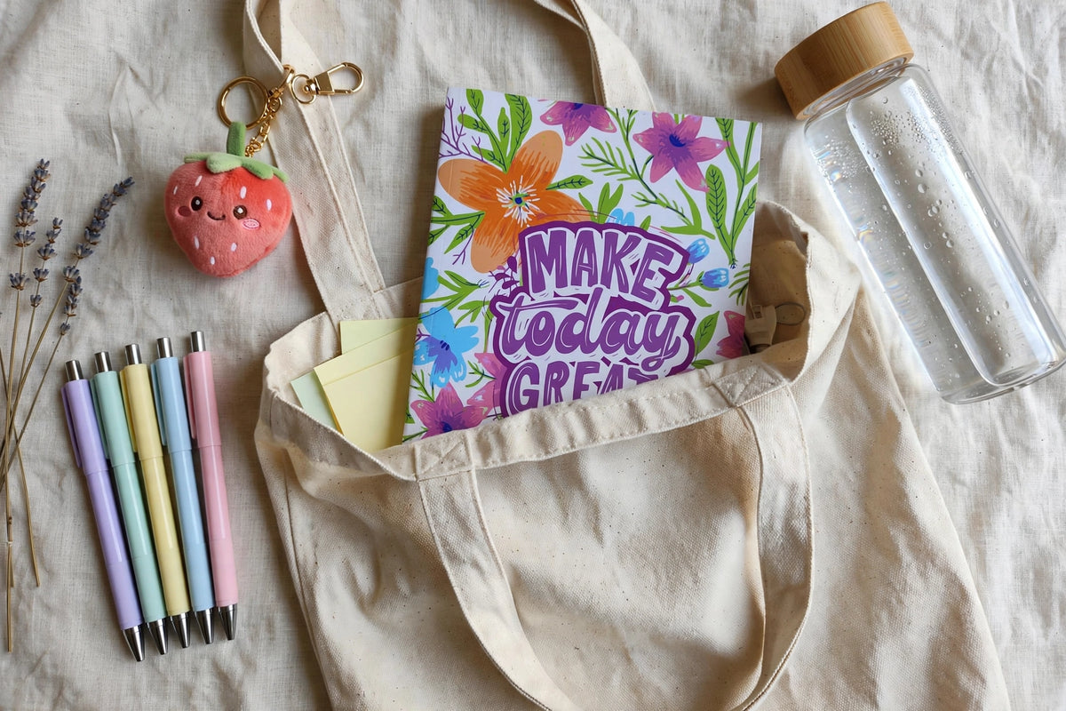 Make Today Great – Floral Motivational A5 Diary