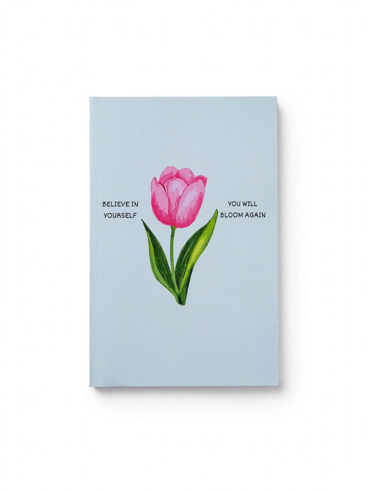 Bloom Again Tulip – Minimal A5 Diary